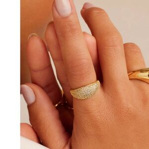 Gorjana Nova Shimmer Ring Size 9 New